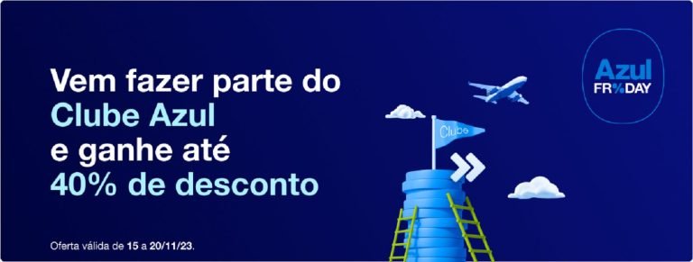 Clube Tudo Azul oferece até 40% de Desconto no Plano Anual!