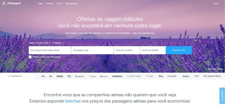 Skiplagged: como economizar na compra de passagens aéreas!