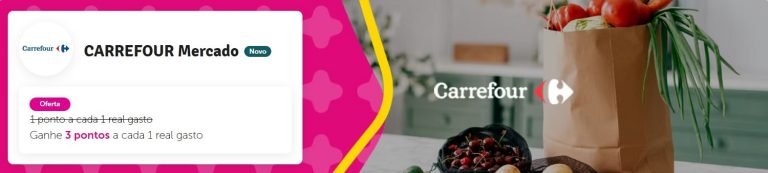 Compre no Carrefour e Ganhe Pontos Livelo!