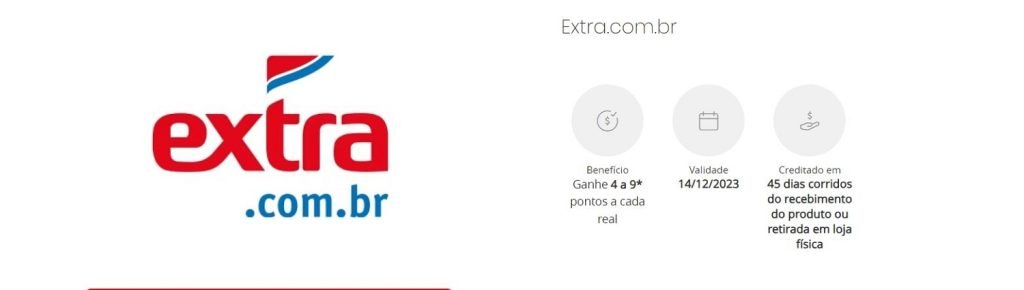 Promoção Extra.com.br e Esfera: Acumule até 9 Pontos por real!