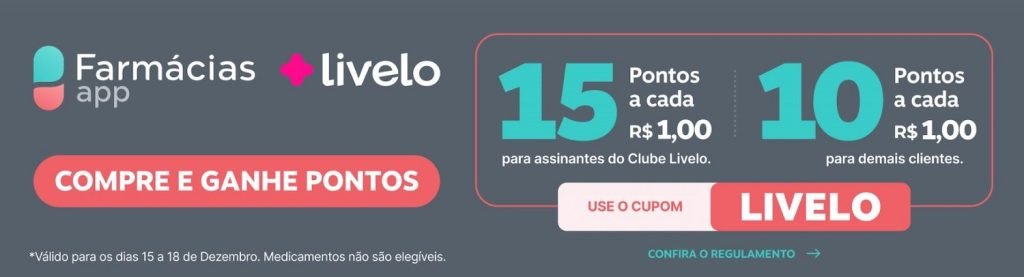 Promoção Farmácias APP e Livelo: Ganhe até 15 Pontos por Real!