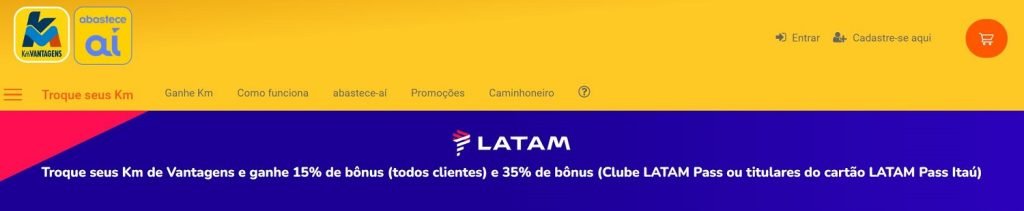 KM de Vantagens e LATAM Pass: Ganhe até 35% de Bônus!