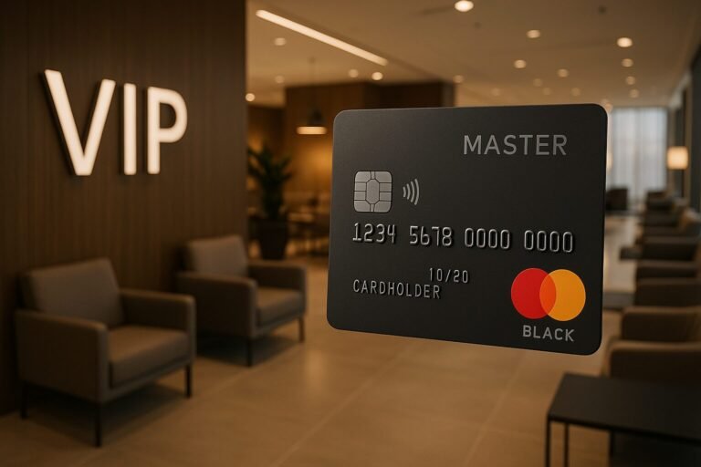Mastercard Black Muda Regras: Novo Gasto Mínimo para Acesso às Salas VIP