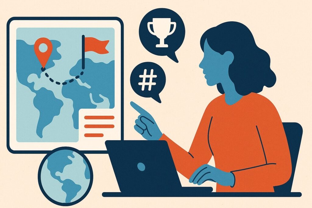 Roteiros Criativos: Viaje a Partir de Desafios Digitais e Hashtags